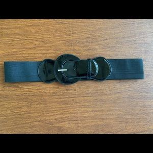 2”wide black elastic belt